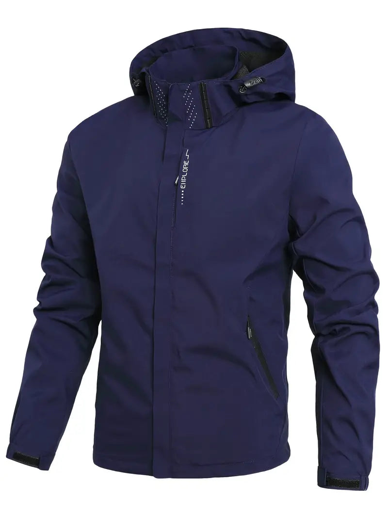 Chaqueta Ligera Resistente al Agua para Hombres
