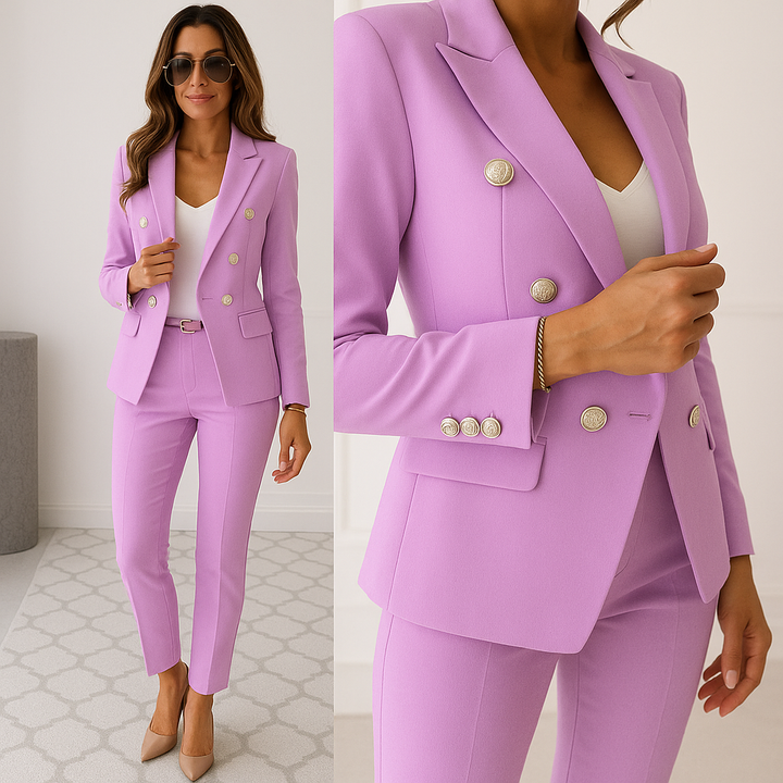 Traje de dos piezas para mujer