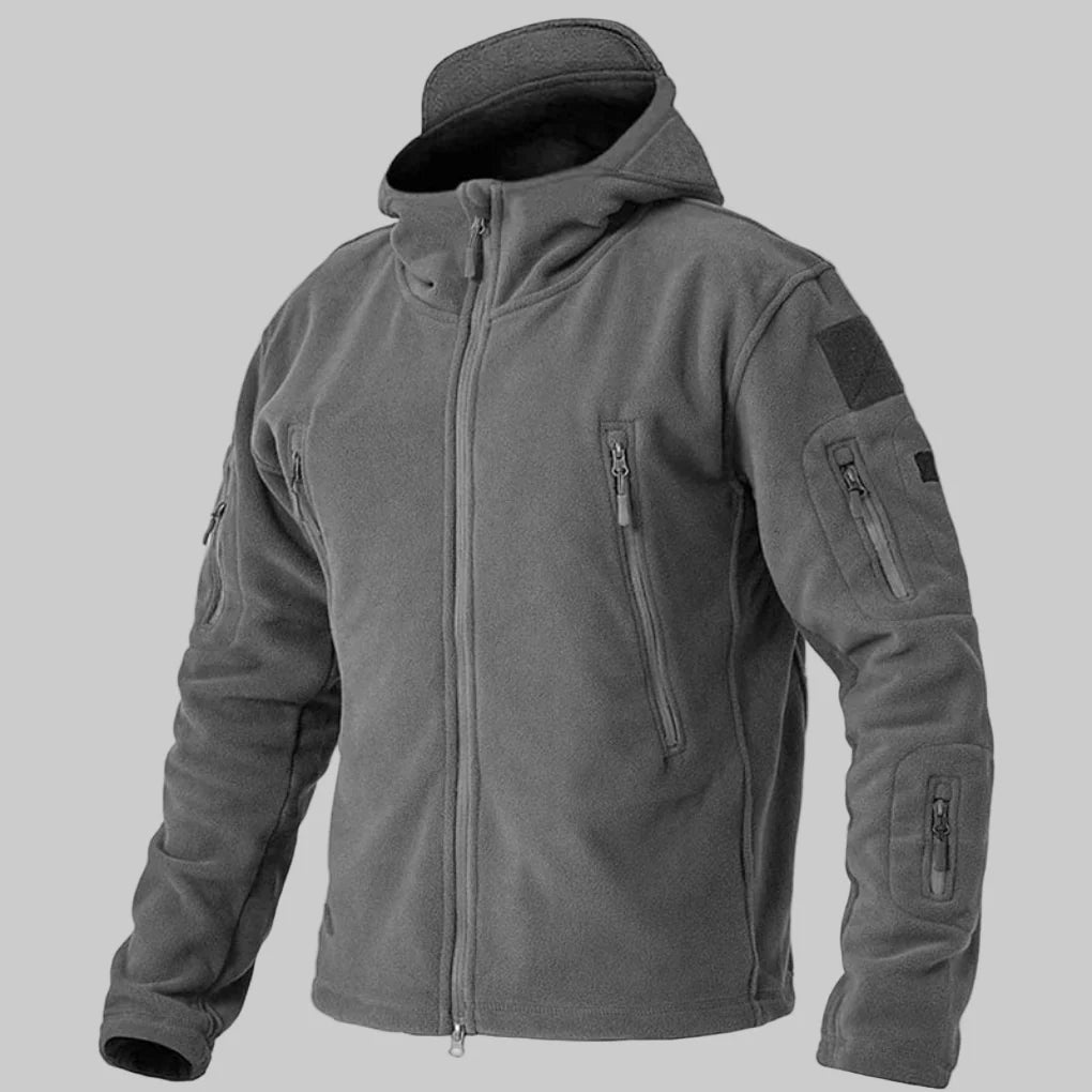 Chaqueta de Forro Polar Exterior Resistente al Viento para Hombres – Capa Diaria Resistente