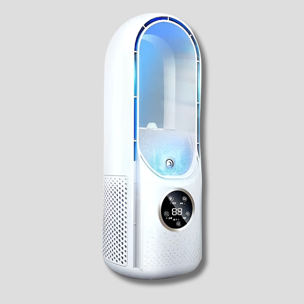 Ventilador Portátil Silencioso de Enfriamiento Sin Aspas para Hogar y Oficina