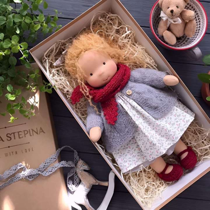 Muñeca Abrazable Waldorf Hecha a Mano