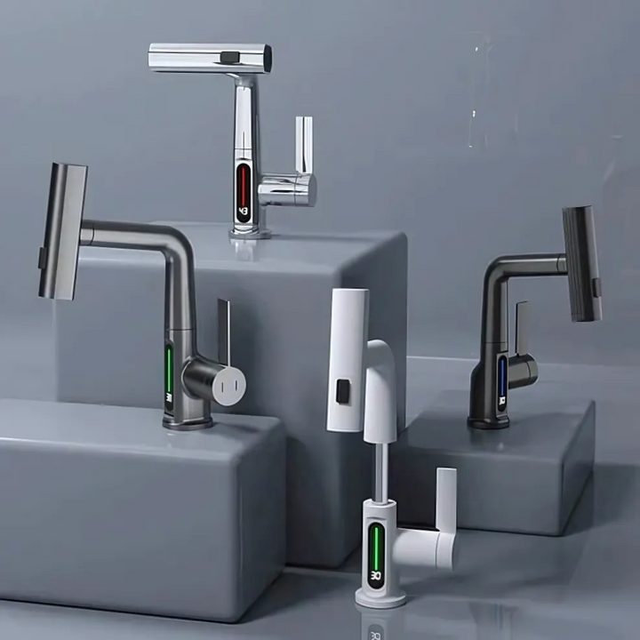 Grifo LED Flexible para Cocina y Baño