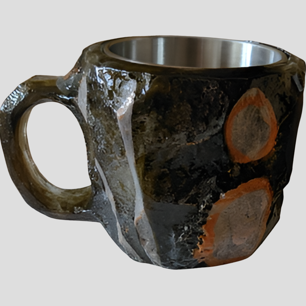 Tazas de Café de Cristal Mineral