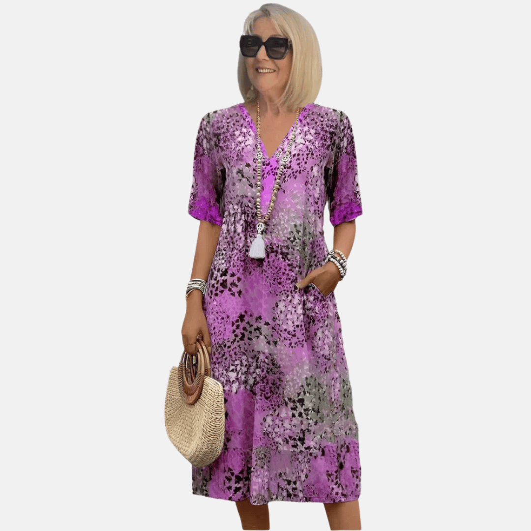 Vestido veraniego informal de corte holgado