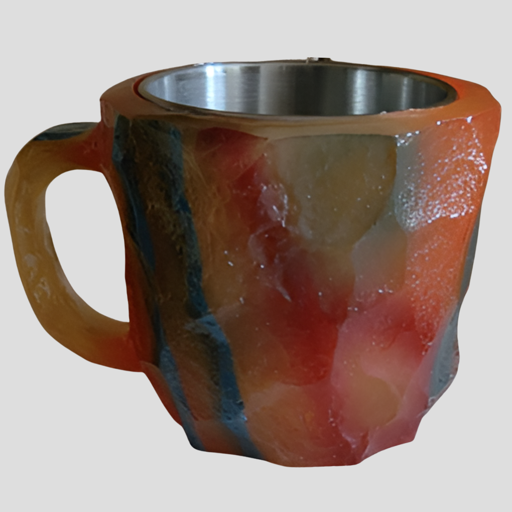 Tazas de Café de Cristal Mineral