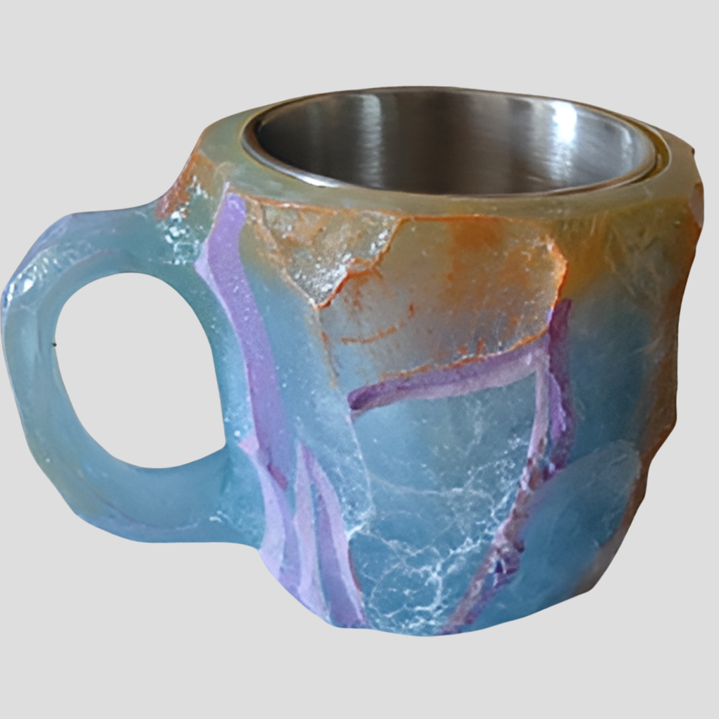 Tazas de Café de Cristal Mineral