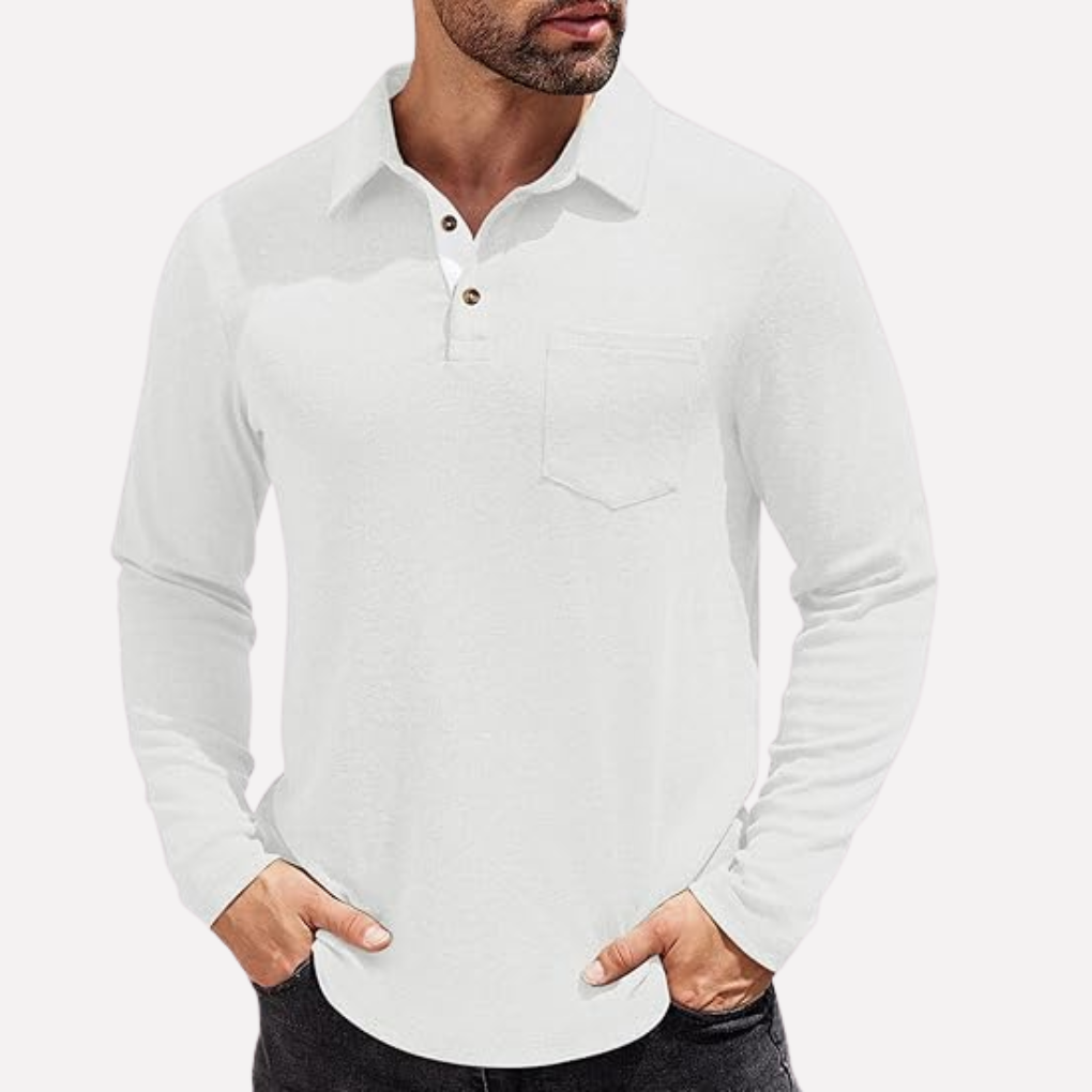 Camiseta Casual Masculina de Cuello Redondo – Estilo Clásico para Uso Diario