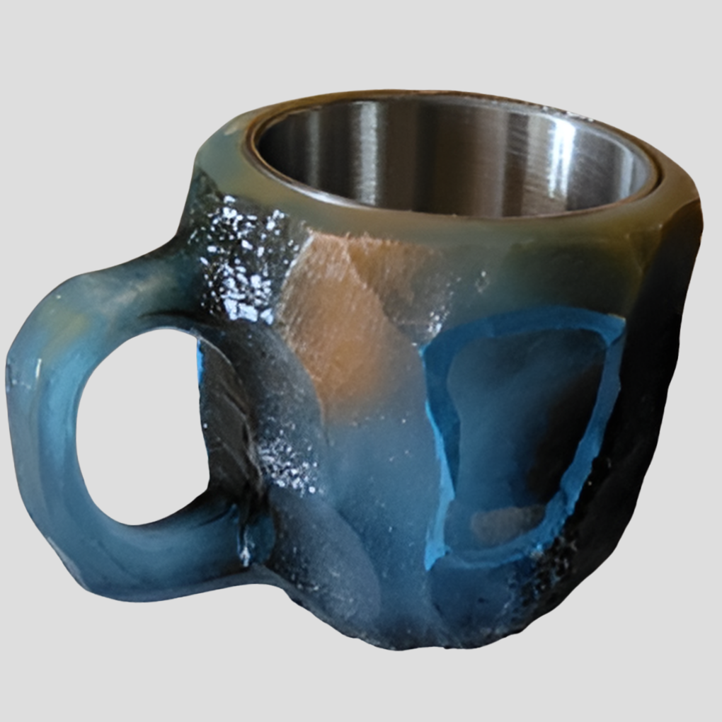 Tazas de Café de Cristal Mineral