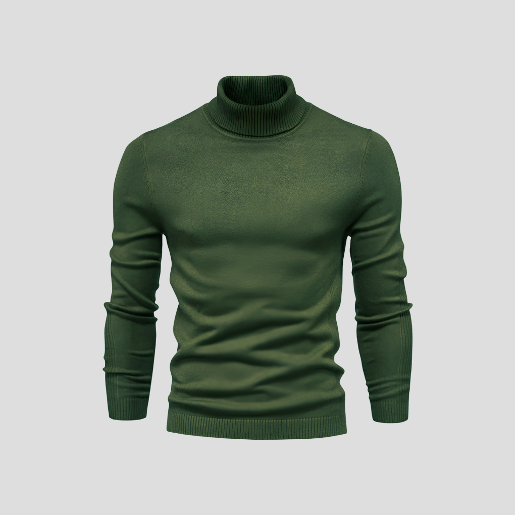 Suéter de Cuello Alto para Hombres