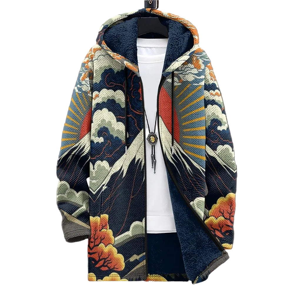 Chaleco Color Bloque Retro para Hombres