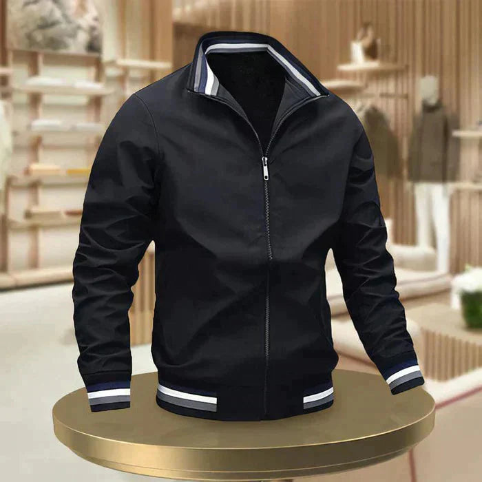 Chaqueta informal de hombre con cremallera para la comodidad diaria