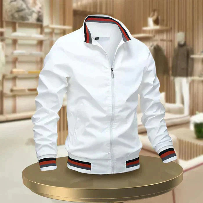 Chaqueta informal de hombre con cremallera para la comodidad diaria