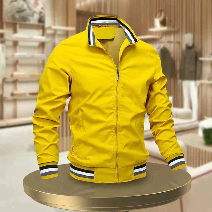 Chaqueta informal de hombre con cremallera para la comodidad diaria