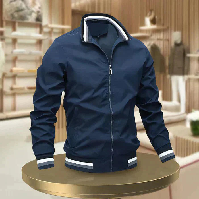 Chaqueta informal de hombre con cremallera para la comodidad diaria