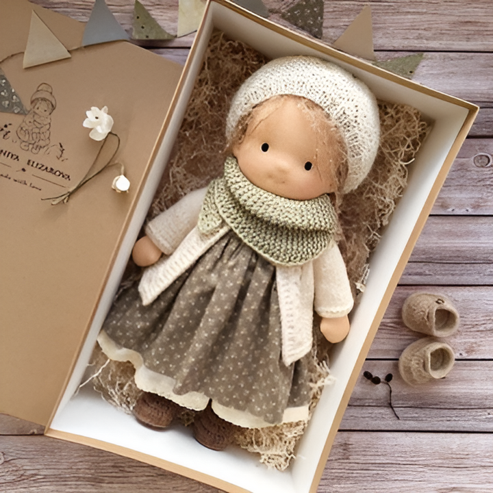 Muñeca Abrazable Waldorf Hecha a Mano