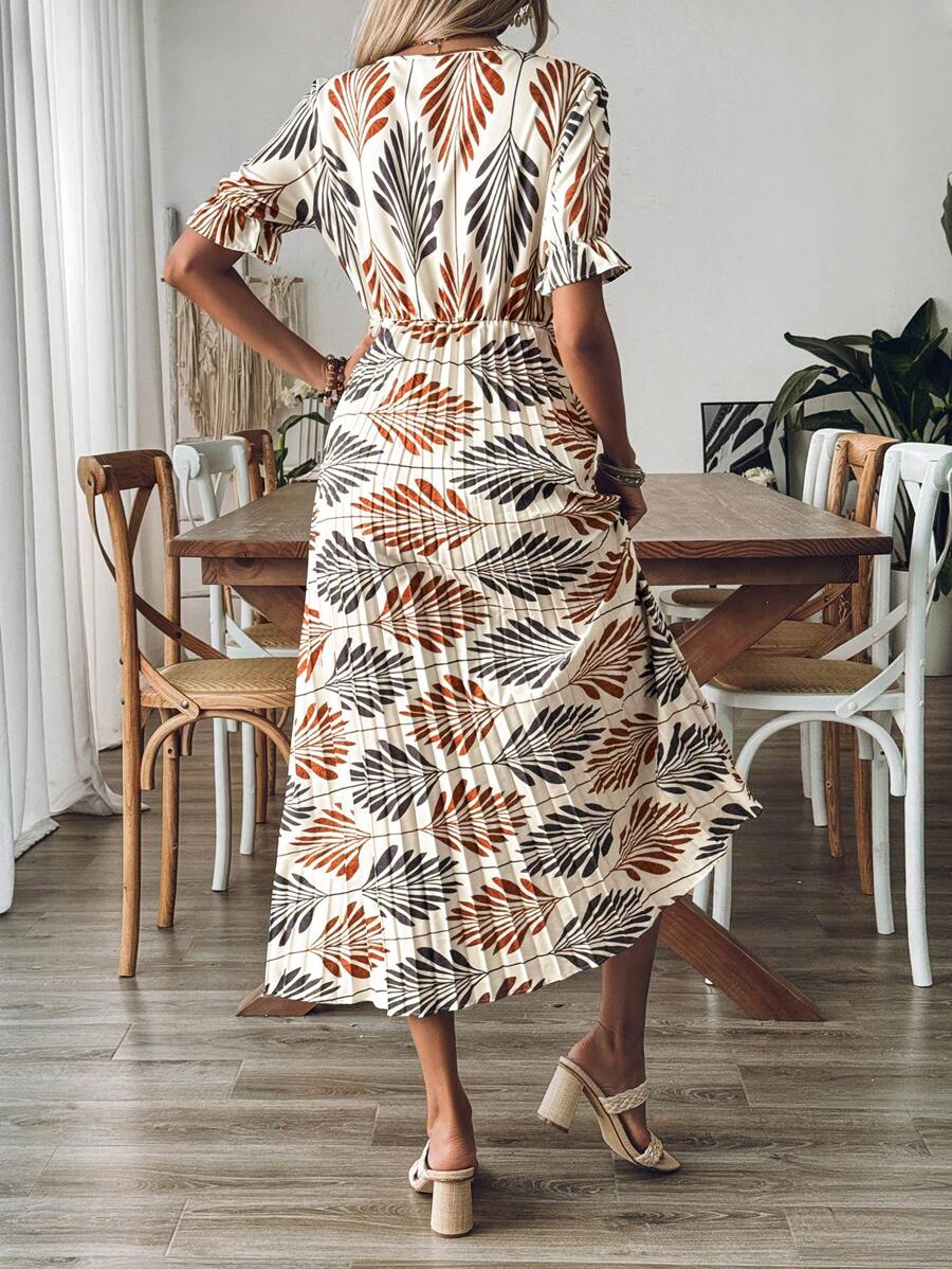 Vestido largo boho con vuelo