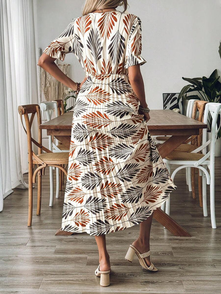 Vestido largo boho con vuelo