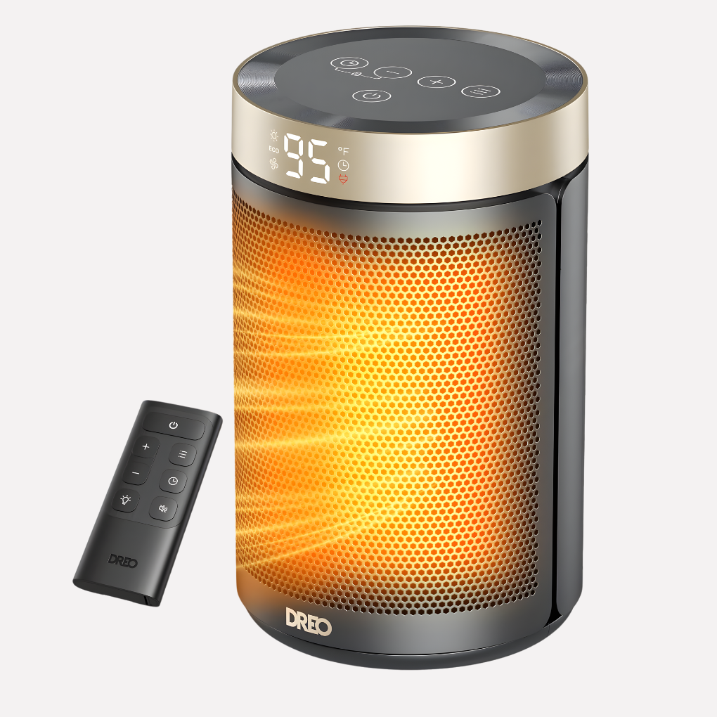 Calefacción Portátil Interior con Termostato y Control Remoto