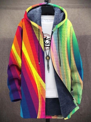 Milan – Chaleco retro con bloques de color para hombre