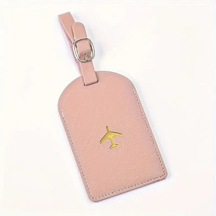 Etiqueta de Equipaje Personalizada de Cuero