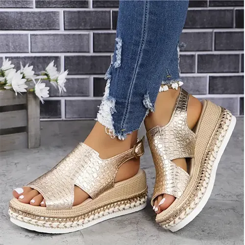 Aria – Sandalias de Plataforma Estilosas para Mujeres | Verano