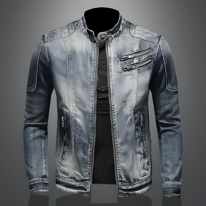Alexo – Chaqueta vaquera retro para hombre