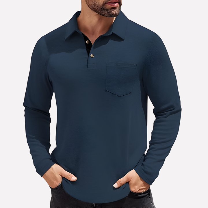 Camiseta Casual Masculina de Cuello Redondo – Estilo Clásico para Uso Diario