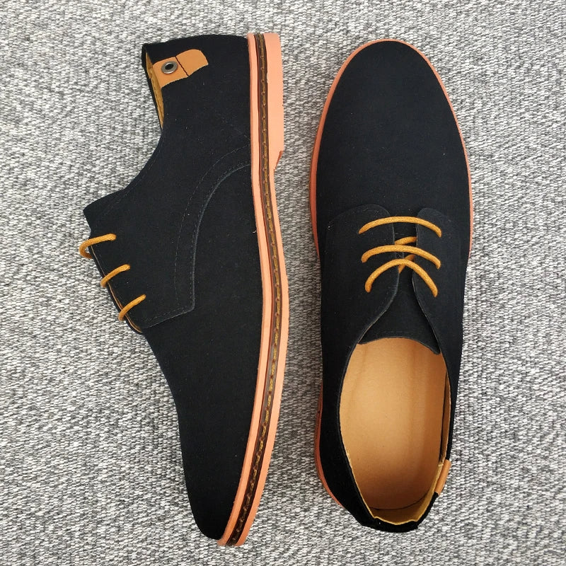 Zapatos Oxford de piel de ante ClassicStep: artesanía refinada para el caballero moderno