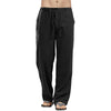 Lino – Pantalones de lino transpirables para hombre con corte oversize
