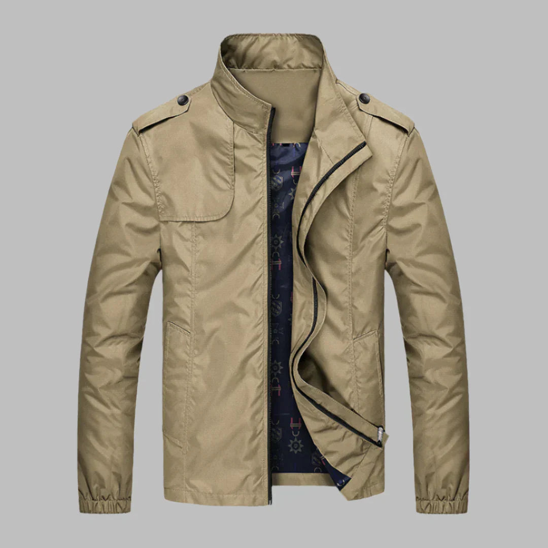 Chaqueta con Cremallera Diaria para Hombres