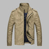 Chaqueta con Cremallera Diaria para Hombres