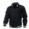 Chaqueta cortavientos ligera con cuello alto para hombre