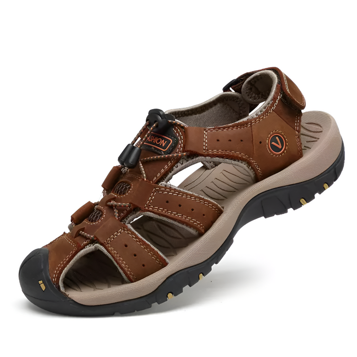 Sandalias diseñadas para el equilibrio para hombres con tiras ajustables