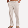 Pantalones de Algodón y Lino para Hombre