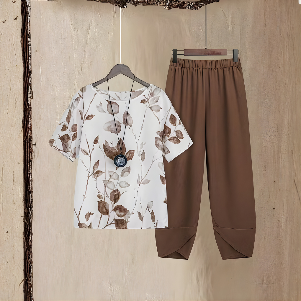 Conjunto de Dos Piezas de Verano para Mujeres