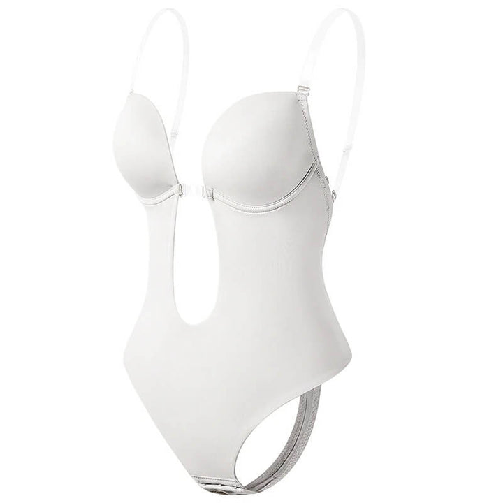 Lizy: faja moldeadora con escote en V profundo y espalda descubierta para una elegancia sin costuras