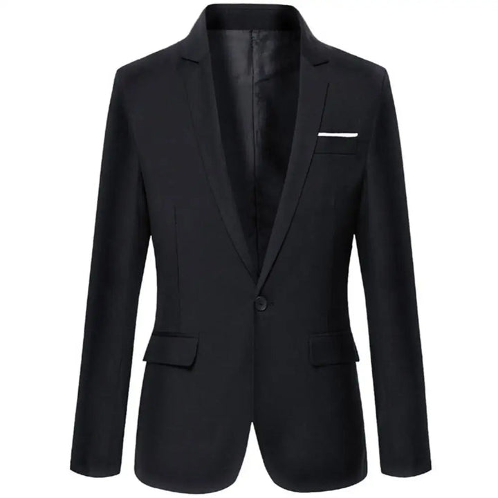 Blazer de Negocios Ajustado para Hombres