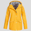 Chaqueta con Capucha Resistente al Agua y al Viento para Mujeres
