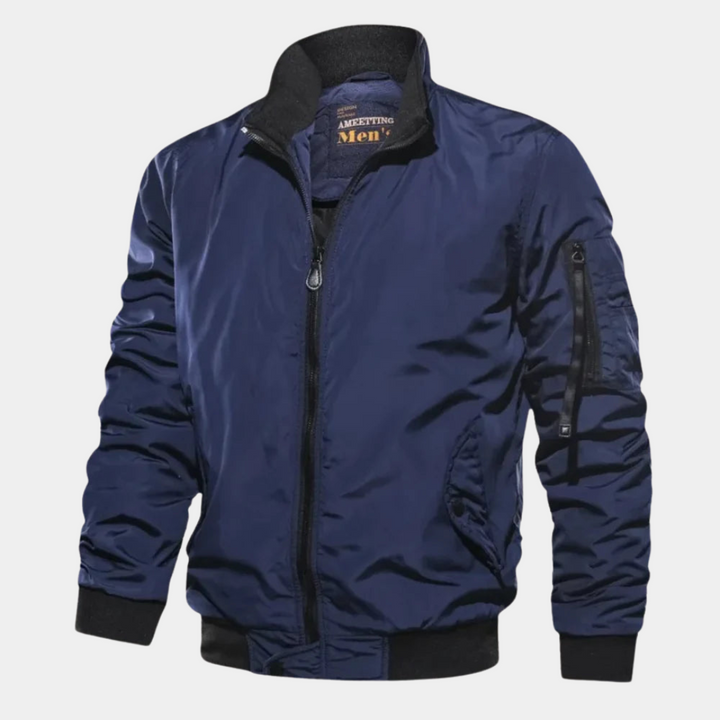 Chaqueta Bomber Resistente al Viento para Hombres