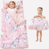 Esterilla de Siesta para Niños Pequeños con Almohada y Manta