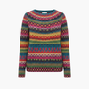 Suéter de Tricot para Mujeres con Cuello Redondo