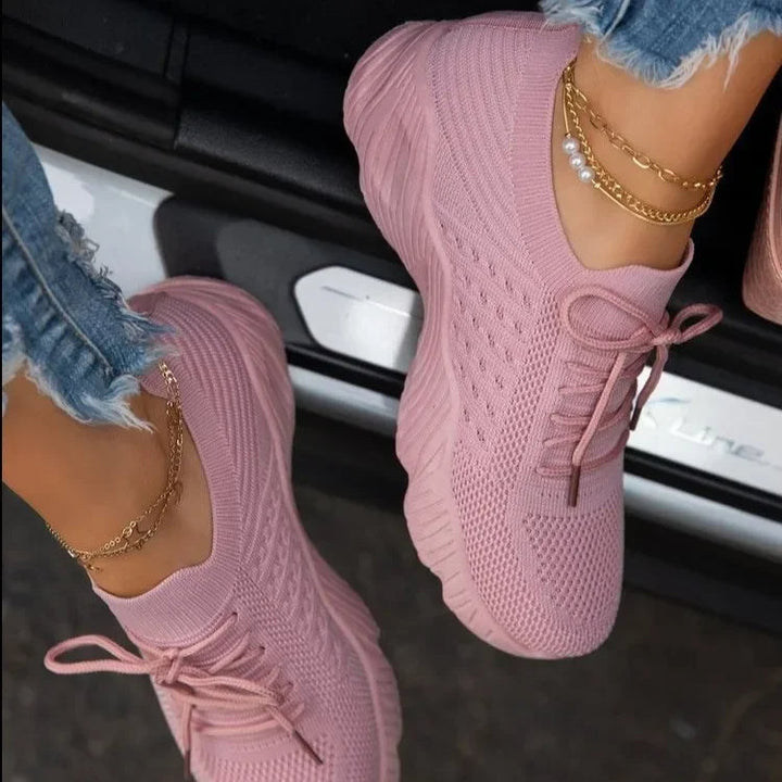 Zapatillas de malla ligeras para mujer
