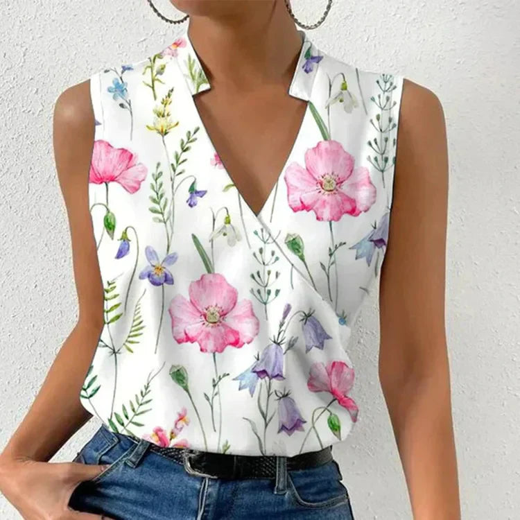 Top Chic Sin Mangas para Mujeres