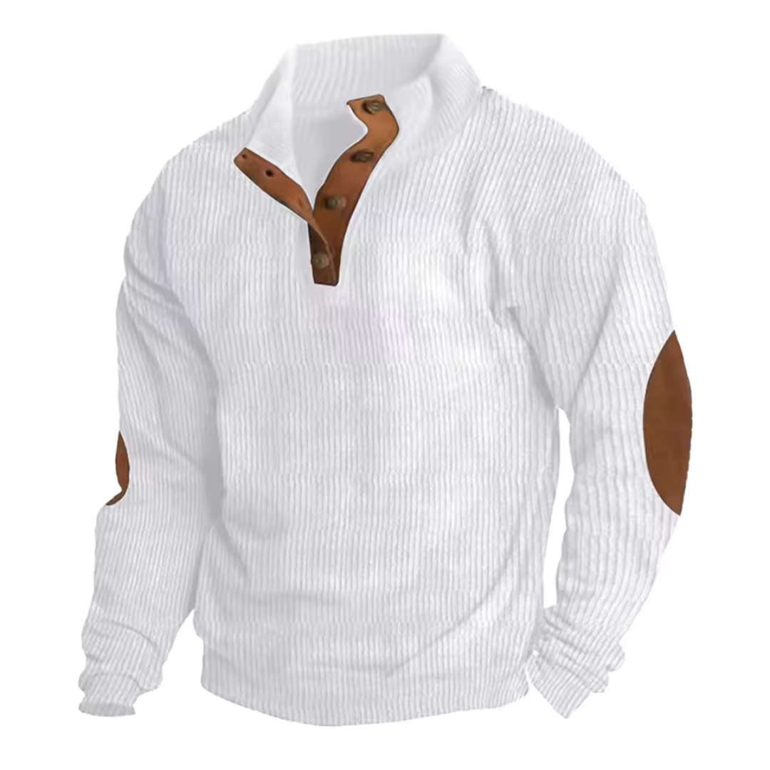 Jersey de pana para hombre, elegante y cómodo