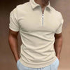 Sophisticación Moderna - Polo con Cuello Zip para Hombres