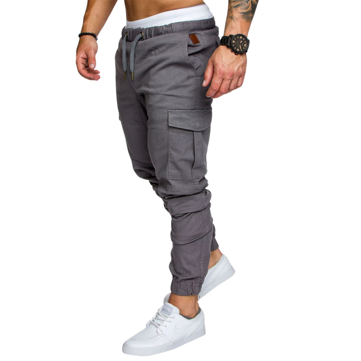 Pantalones Joggers Cargo Multi-Bolsillos Resistentes para Hombres