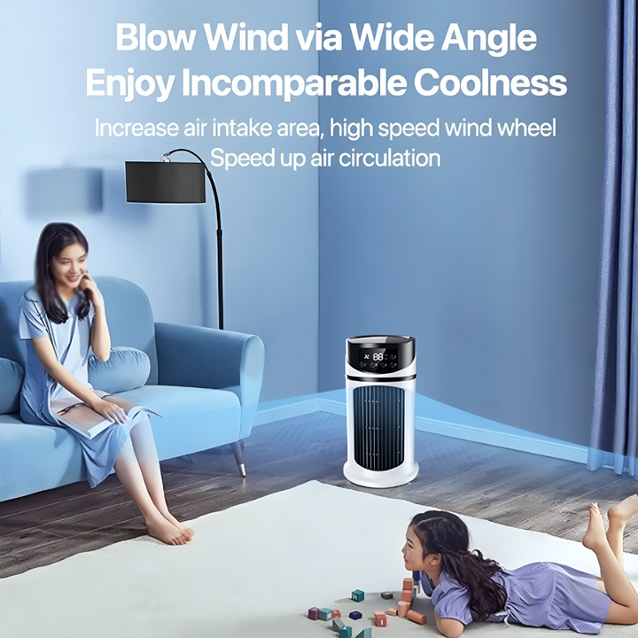 Ventilador Portátil de Aire Acondicionado para Hogar y Oficina