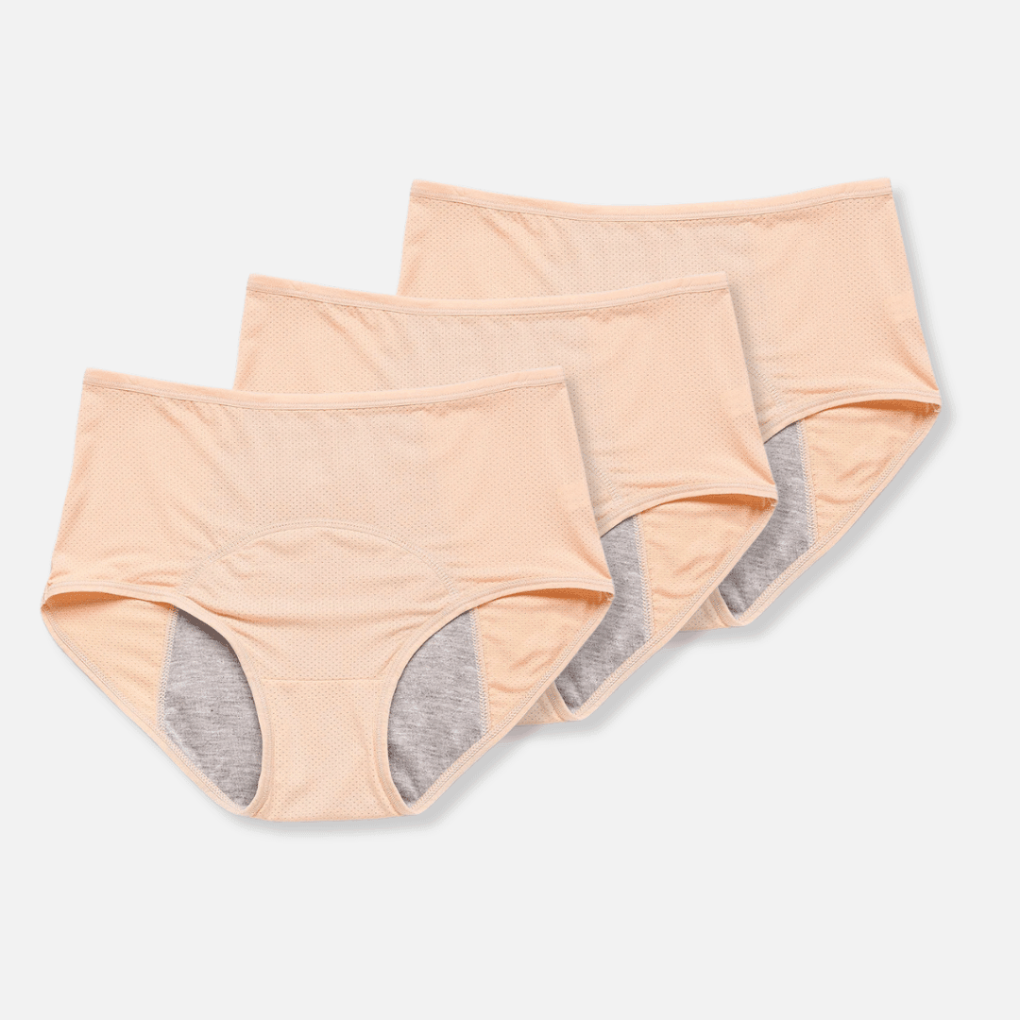 Ropa Interior Menstrual a Prueba de Fugas (3 Paquete) para Mujeres