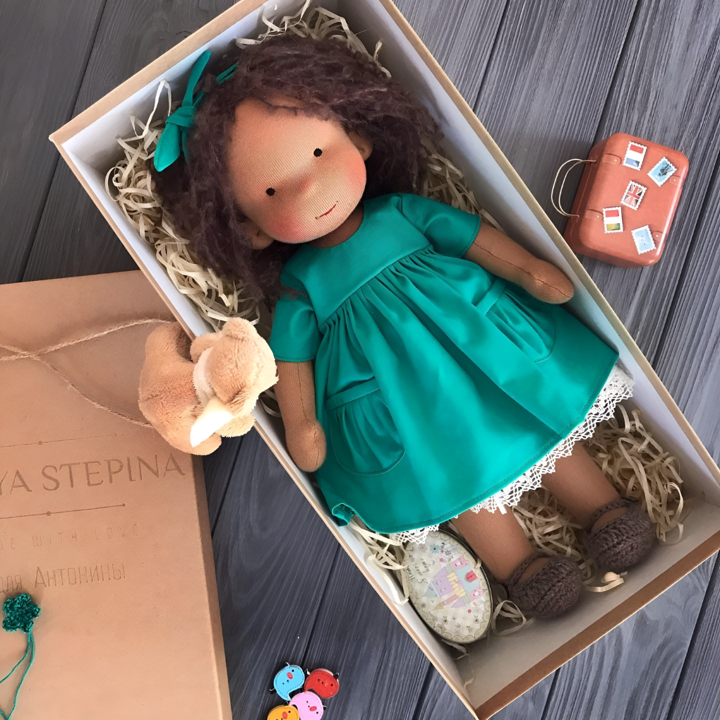 Muñeca Abrazable Waldorf Hecha a Mano