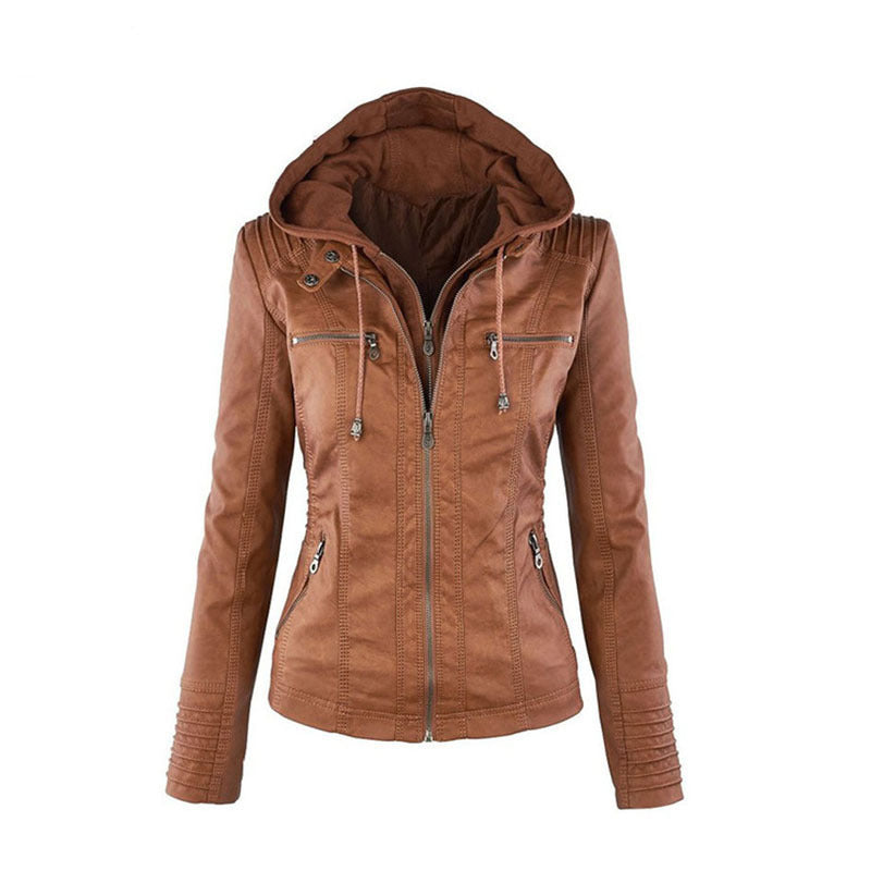 Chaqueta de cuero de verano para mujer: elegancia ligera para los días cálidos
